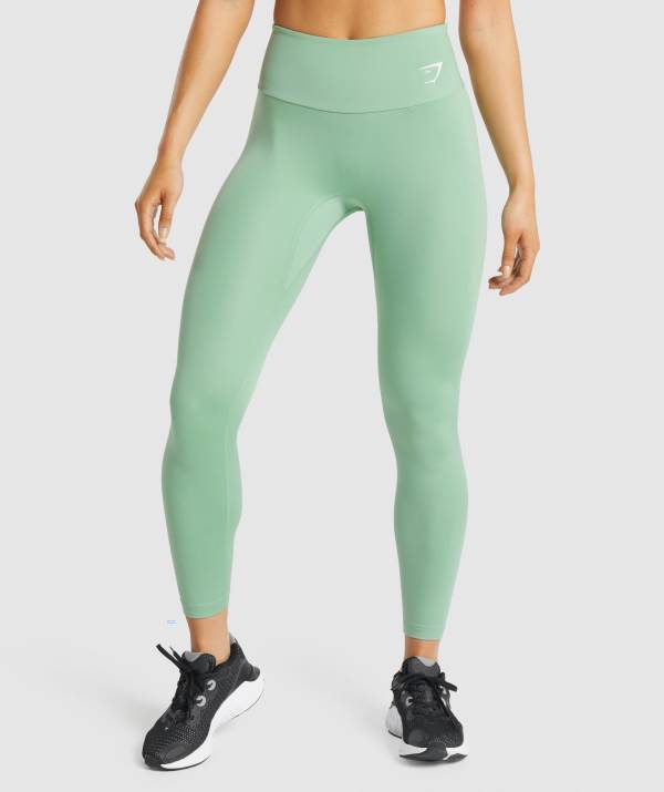 Damske Legíny Gymshark Training Zelene | BD4615097